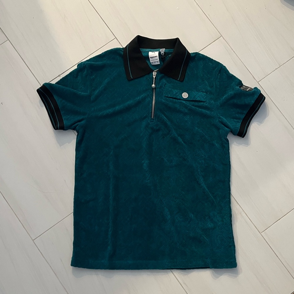 Mens Puma X Pronounce Twirl Terry Cloth Polo - Size Small / Medium